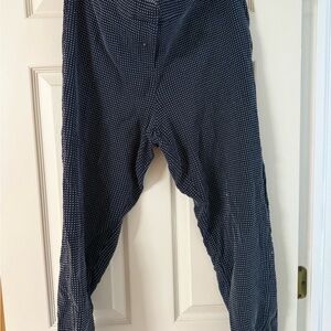 Amanda & Chelsea Navy Polka Dot dress pants